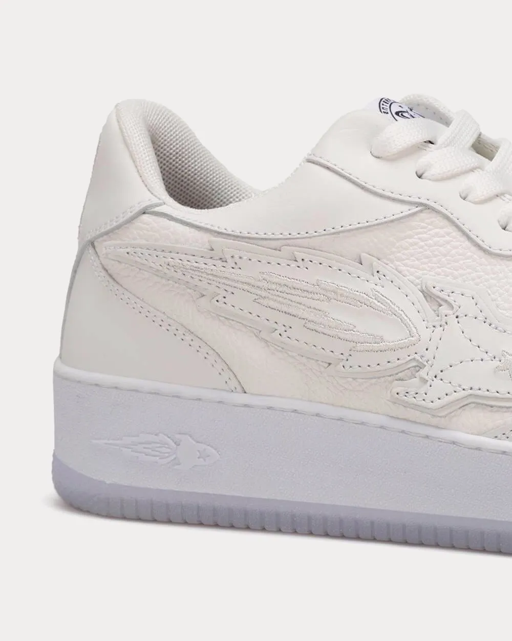 Rocket White Low Top Sneakers
