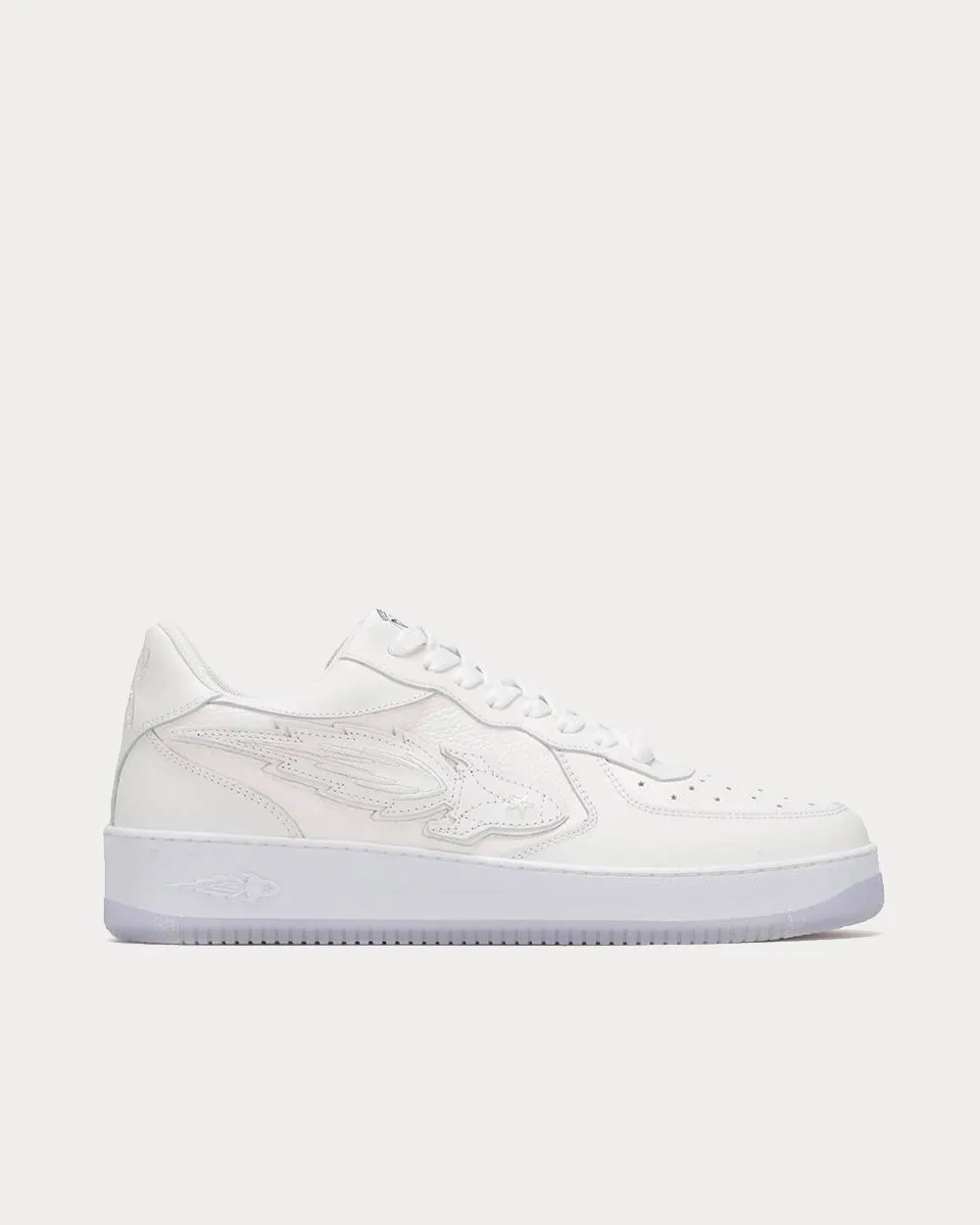 Rocket White Low Top Sneakers
