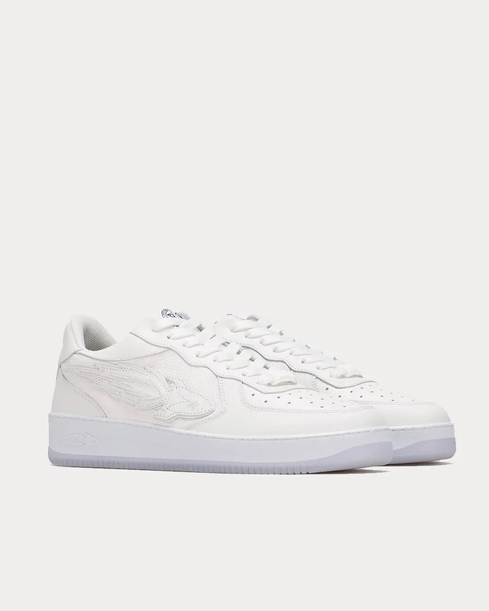 Rocket White Low Top Sneakers