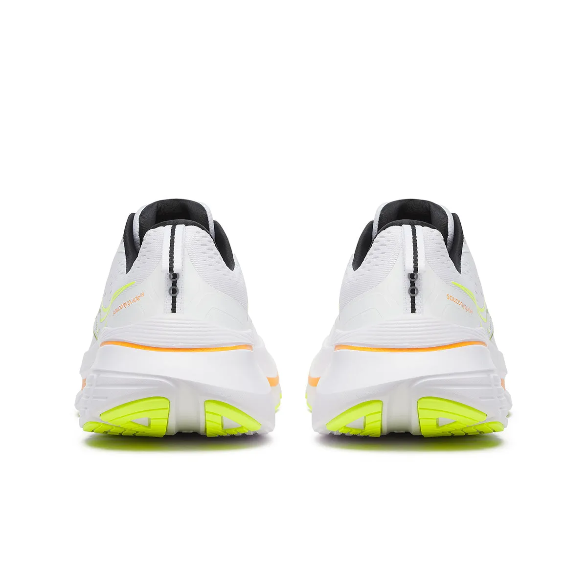 Saucony Guide 18 Mens | White/peel