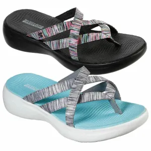 Skechers Performance Women's On The GO 600 Luxe-Luvly Slide Sandal (16282)