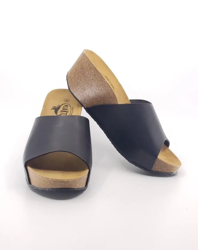 Strapless Wedge - Black