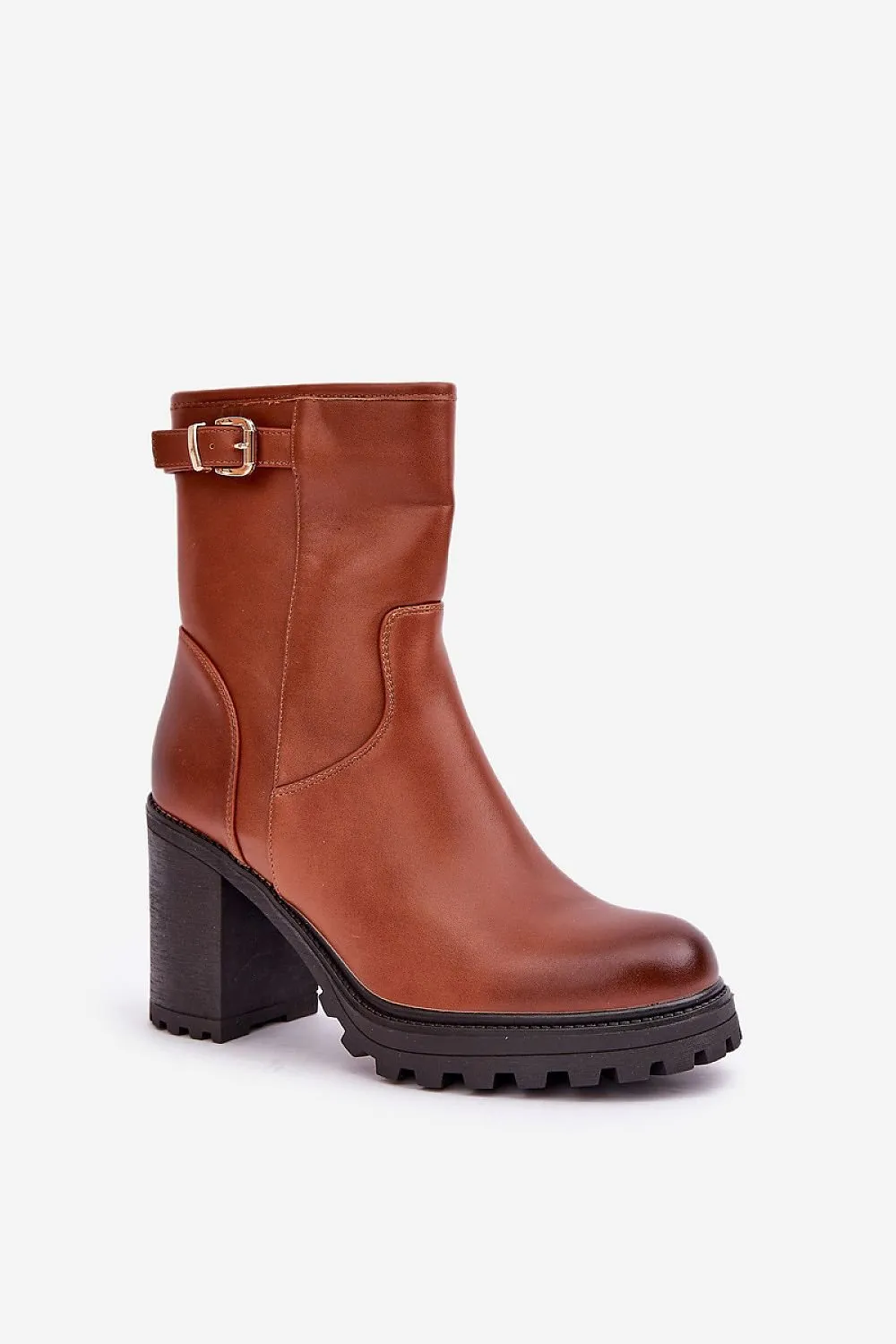 Stylish women's ankle heel boots