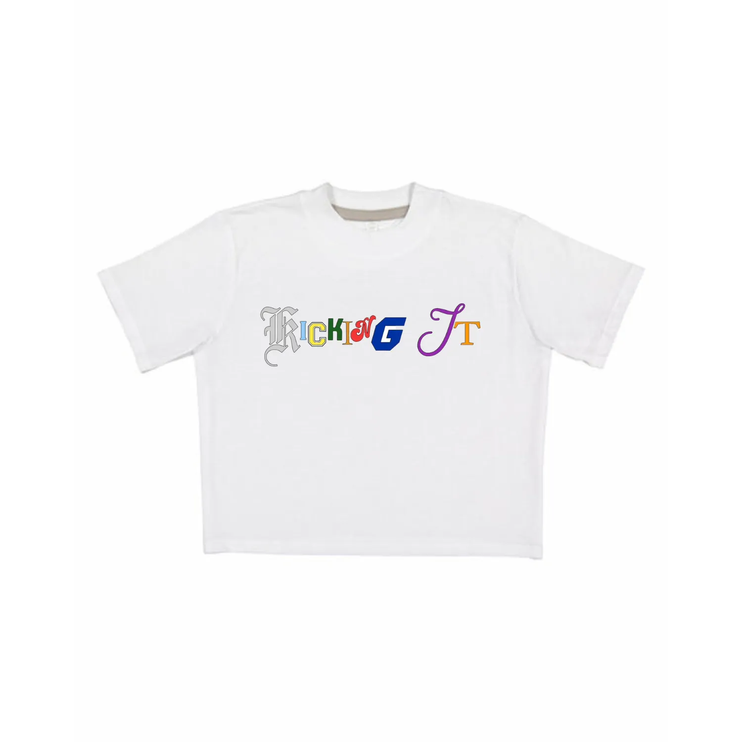 The Letter Tee Cropped Tee