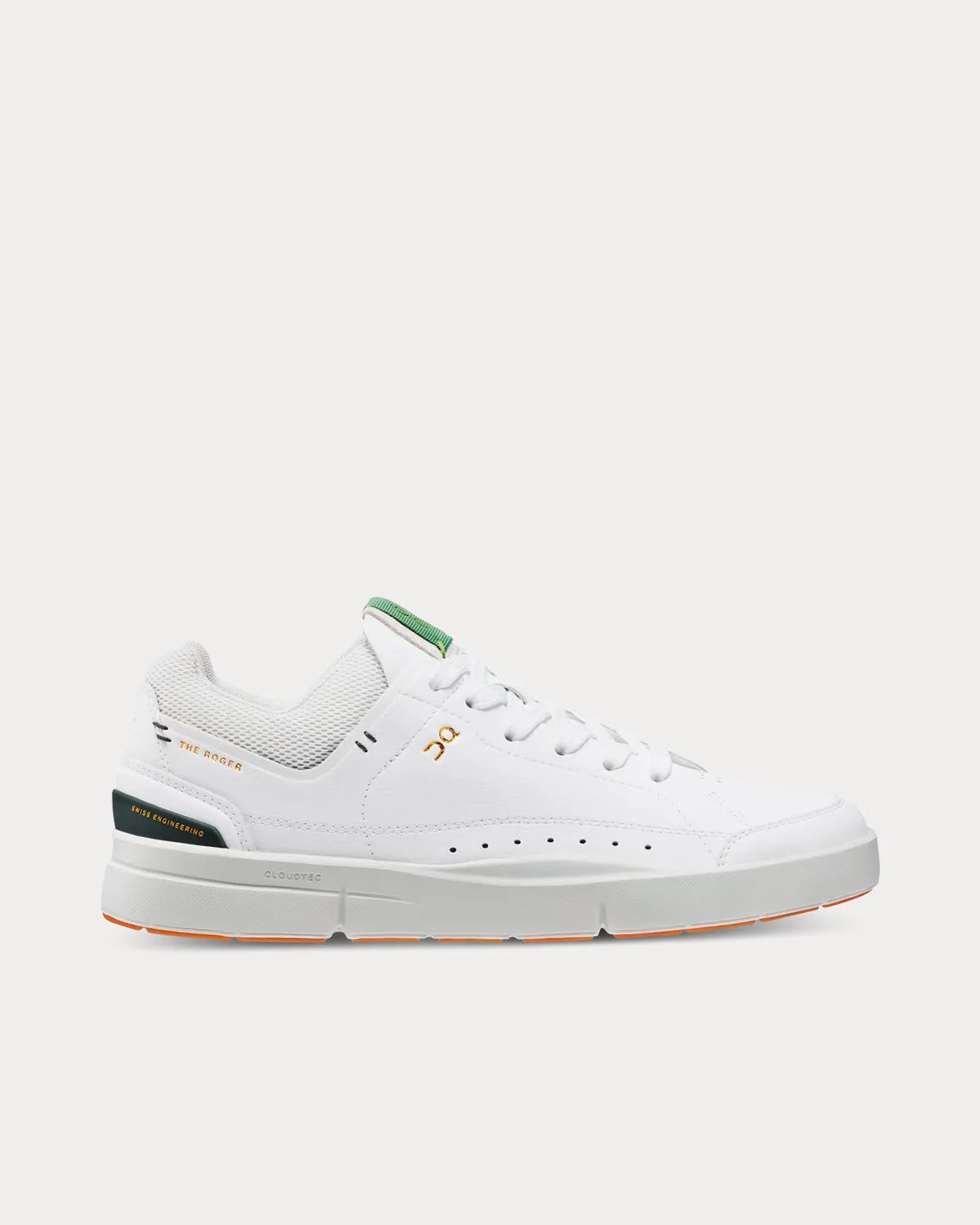 The Roger Centrecourt White / Sage Low Top Sneakers