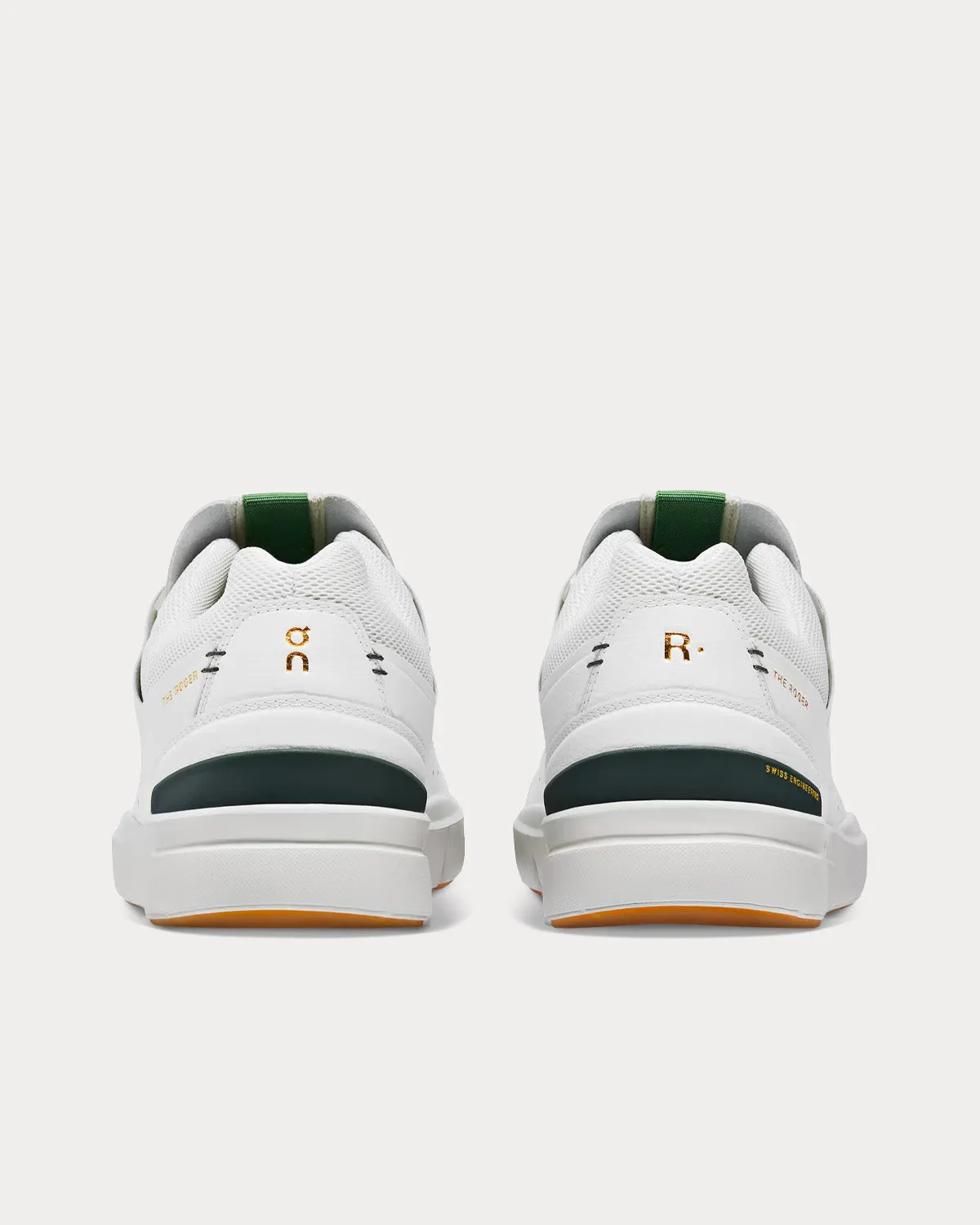 The Roger Centrecourt White / Sage Low Top Sneakers