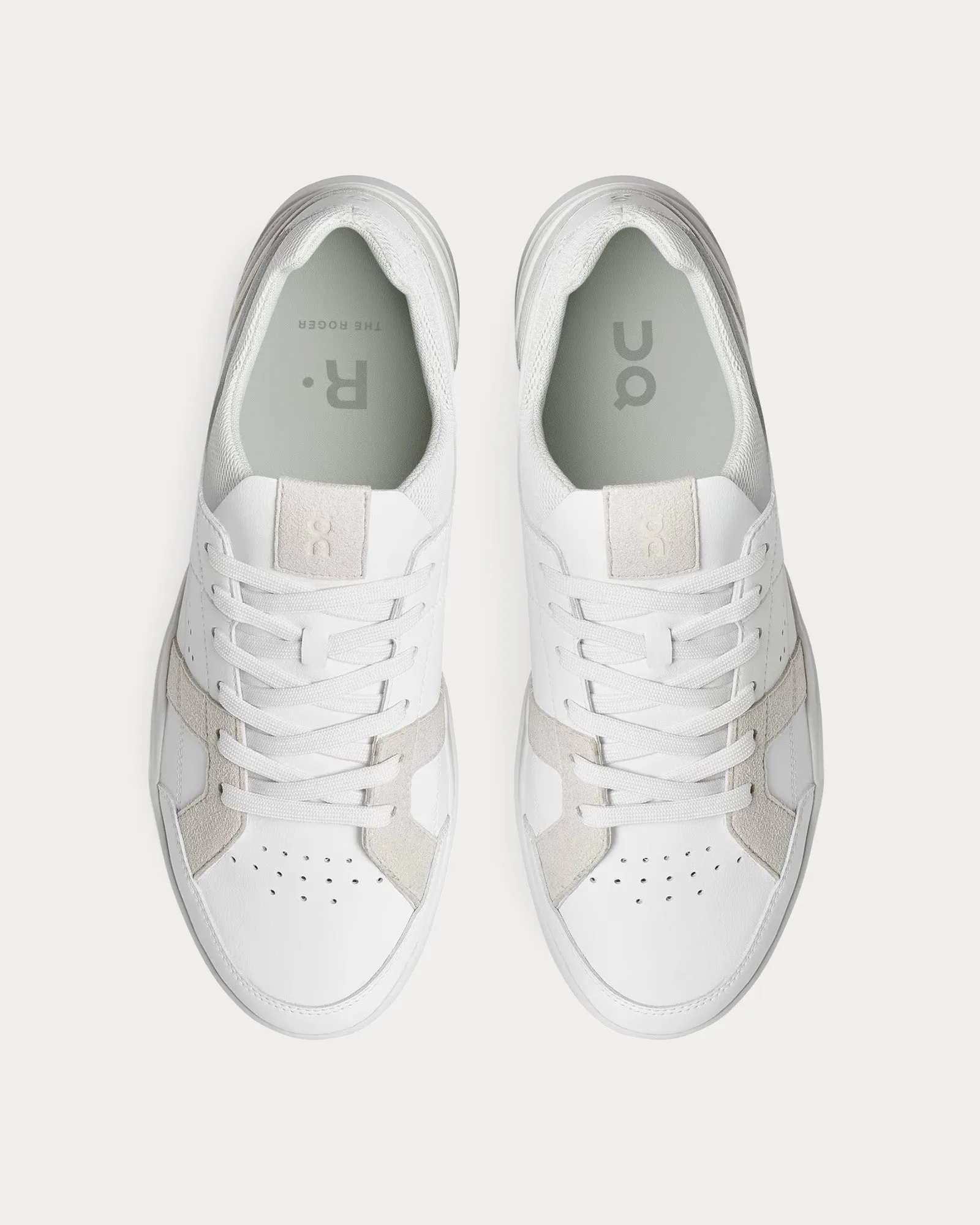 THE ROGER Clubhouse White / Sand Low Top Sneakers