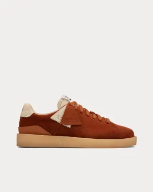Tormatch Suede Dark Tan Low Top Sneakers