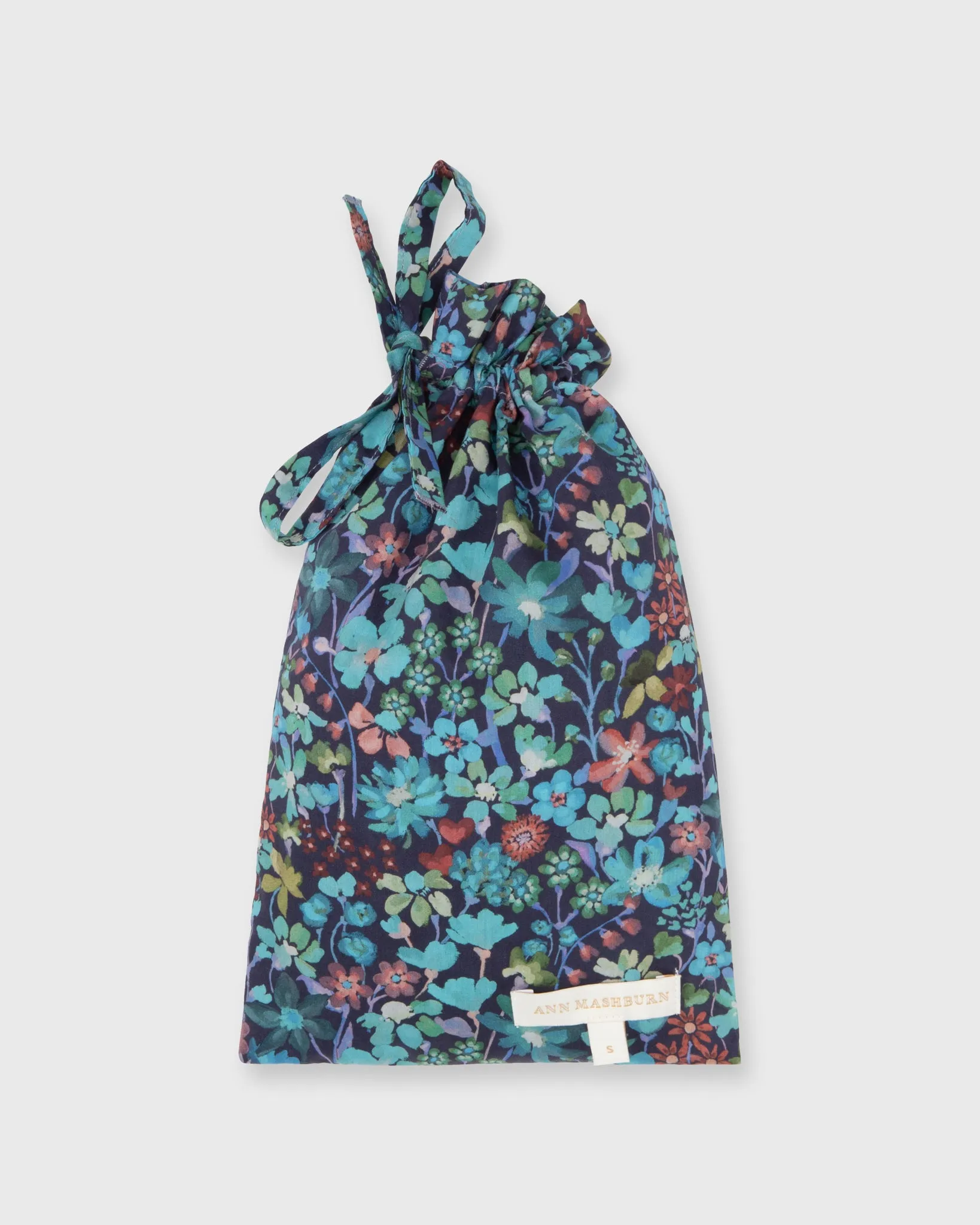 Track Short in Navy Multi Dreams Of Summer Liberty Fabric