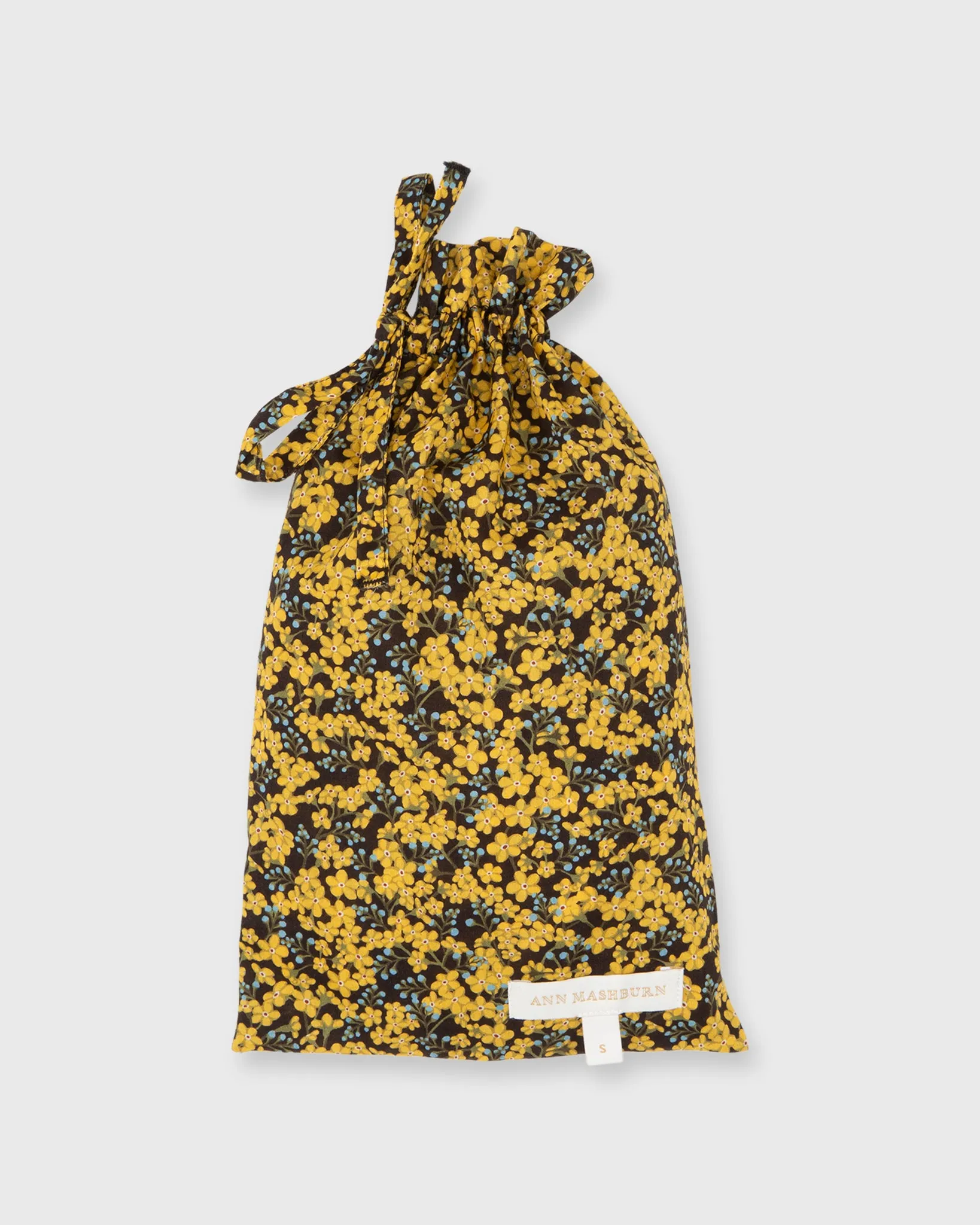 Track Short in Yellow Star Anise Liberty Fabric