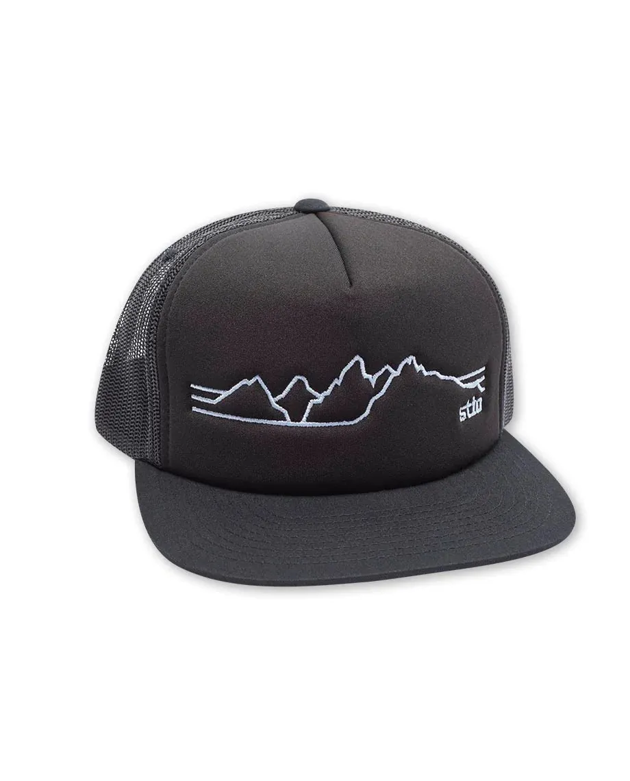Unisex Teton Elevations Embroidered Trucker