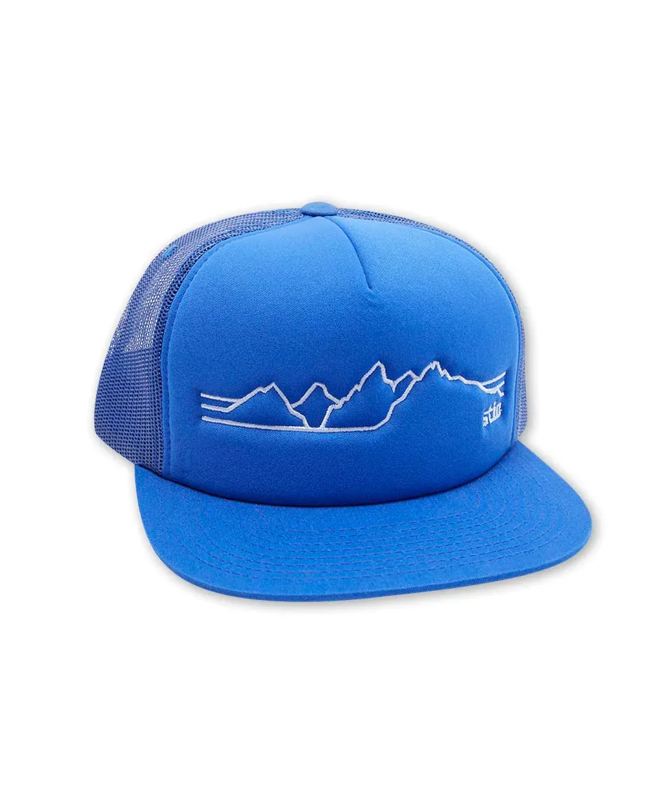 Unisex Teton Elevations Embroidered Trucker