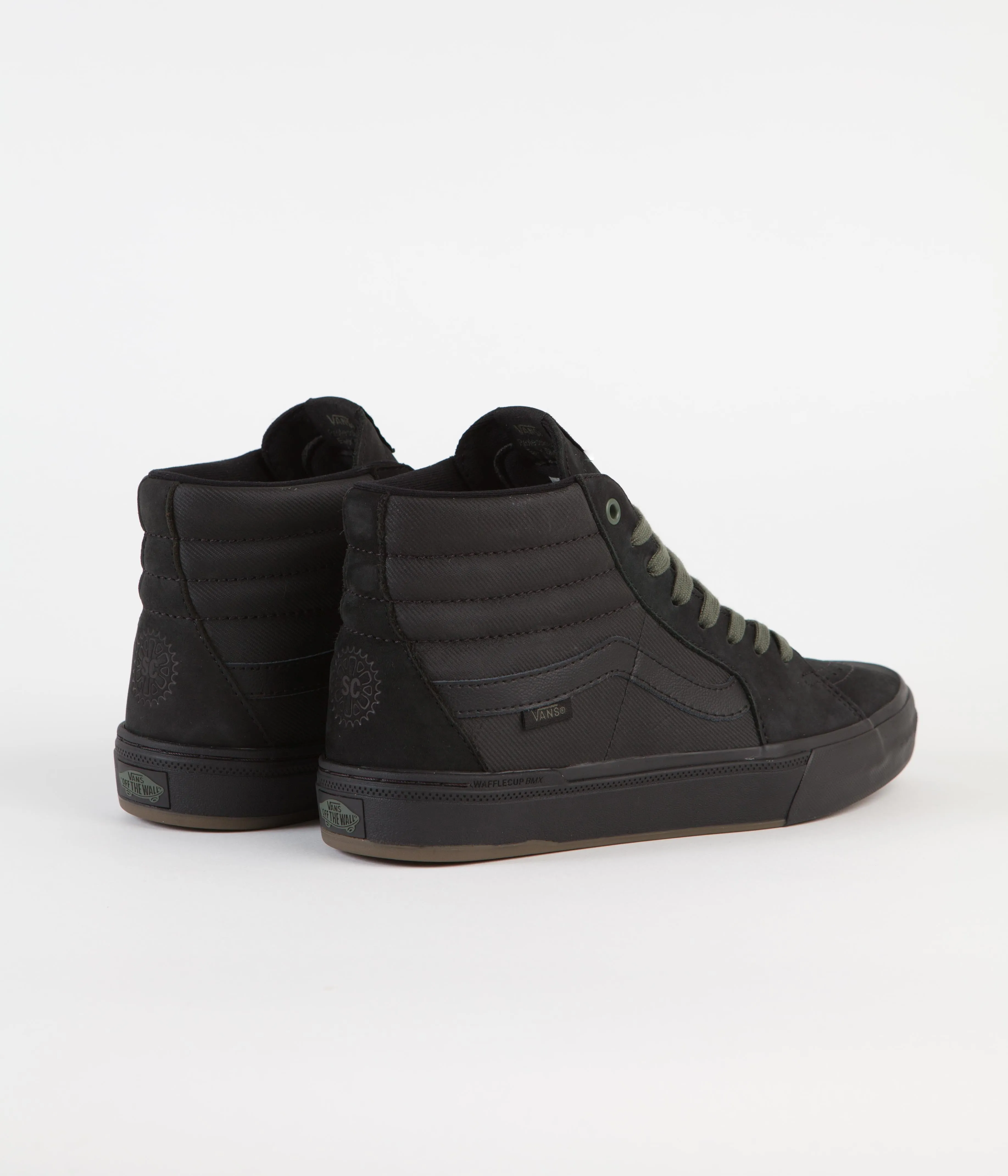Vans BMX SK8-Hi Shoes - (Scotty Cranmer) Black / Thyme