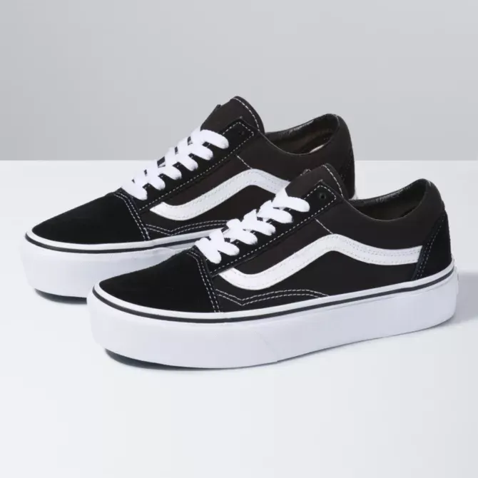 Vans Old Skool Platform - Black/White