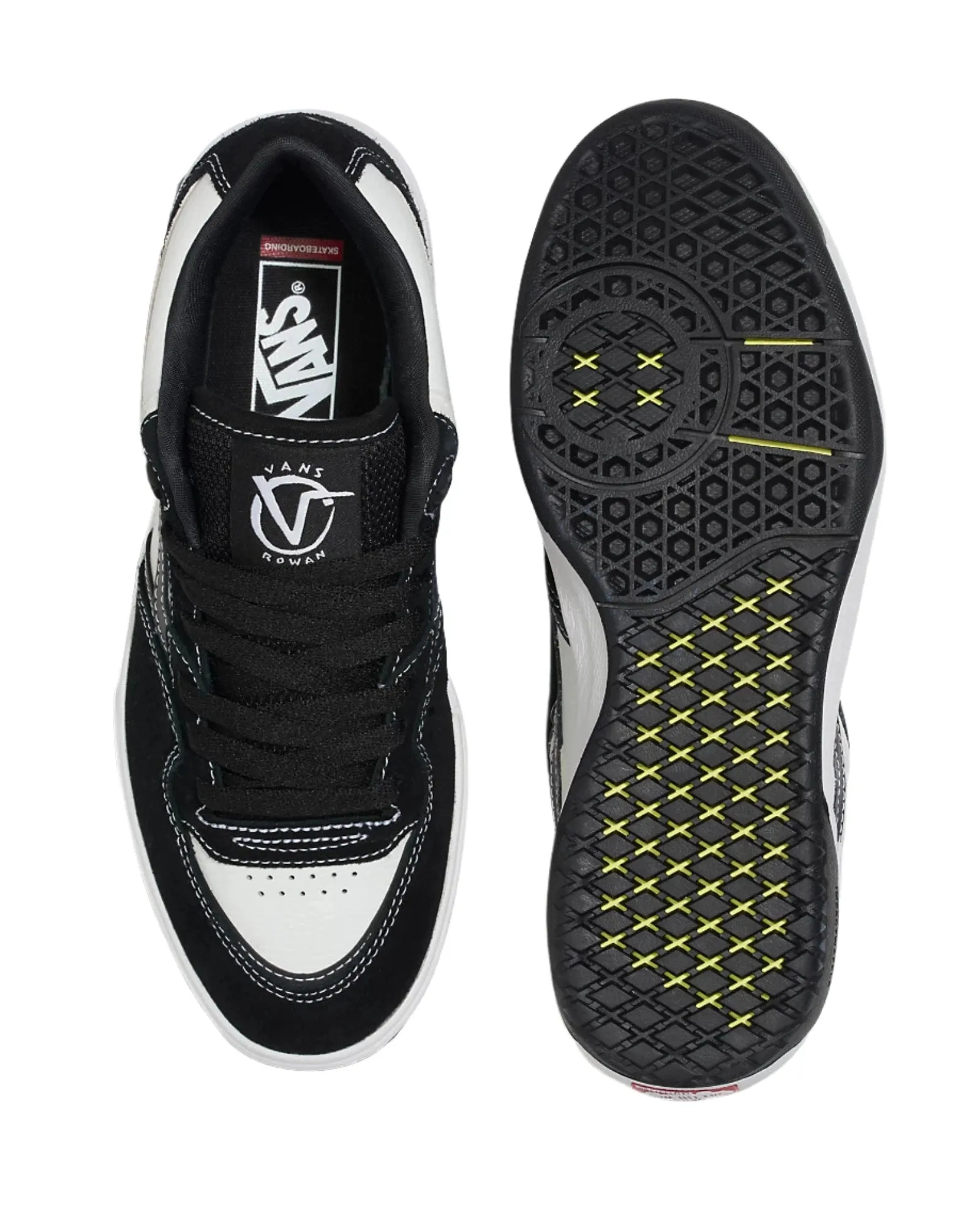 VANS Rowan 2 Shoes Black/White/Black