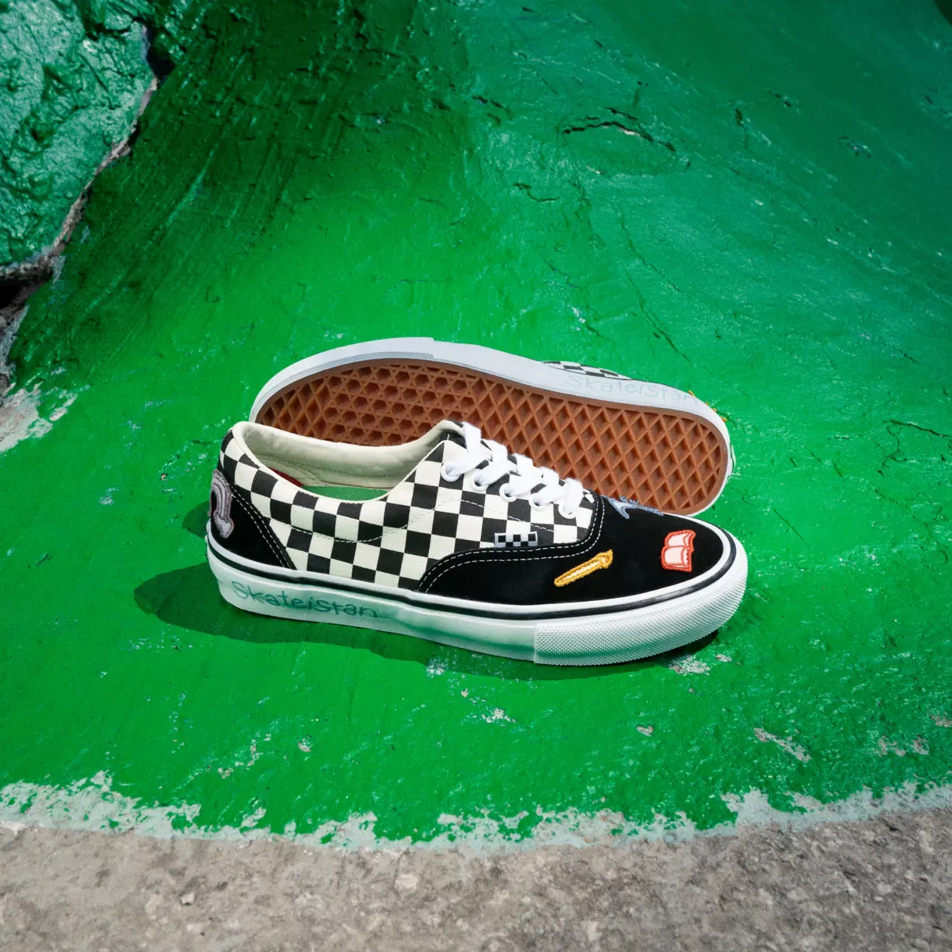 VANS SKATE ERA SKATEISTAN CHECKERBOARD