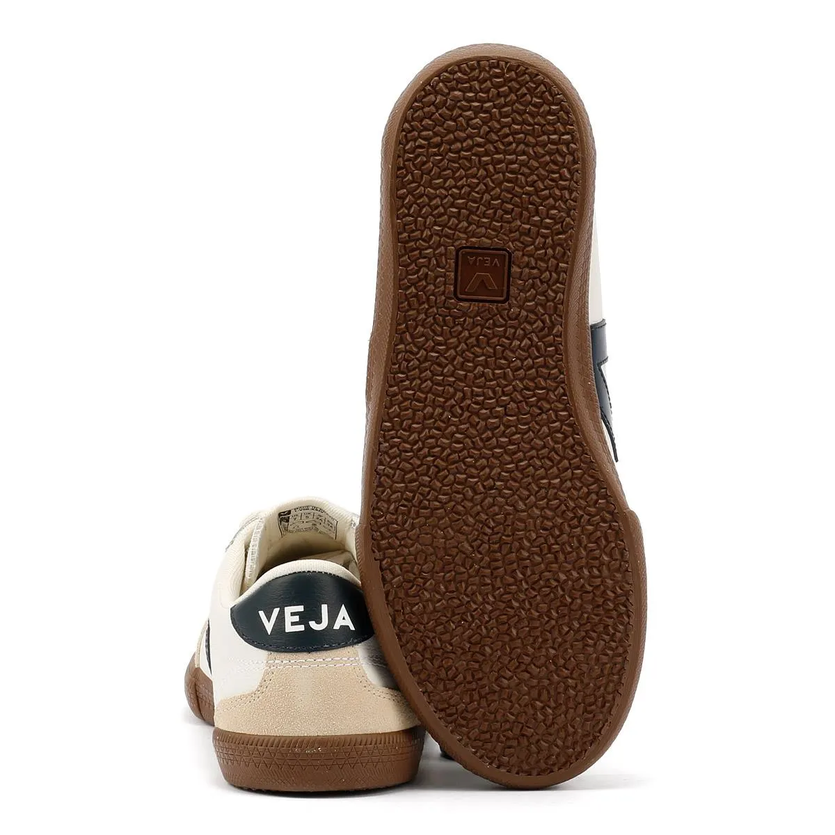 Veja Volley Leather Women's White/Navy Trainers