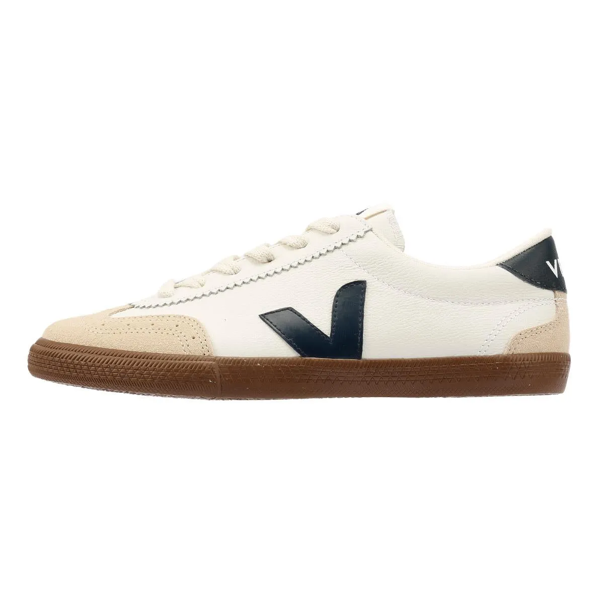 Veja Volley Leather Women's White/Navy Trainers
