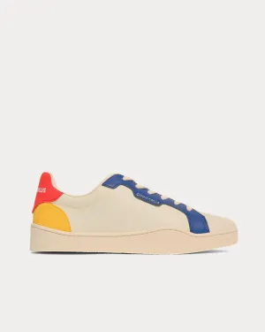 Venus White / Blue / Red / Yellow Low Top Sneakers
