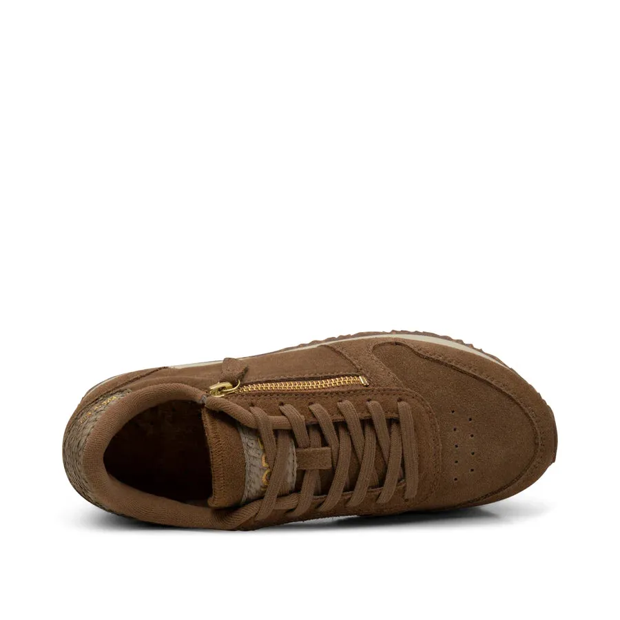 Woden Ydun Suede Zipper, Latte