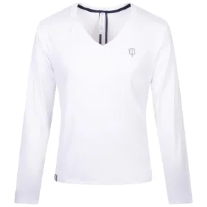Womens 5.0 LS Tee Clubhouse White - 2024