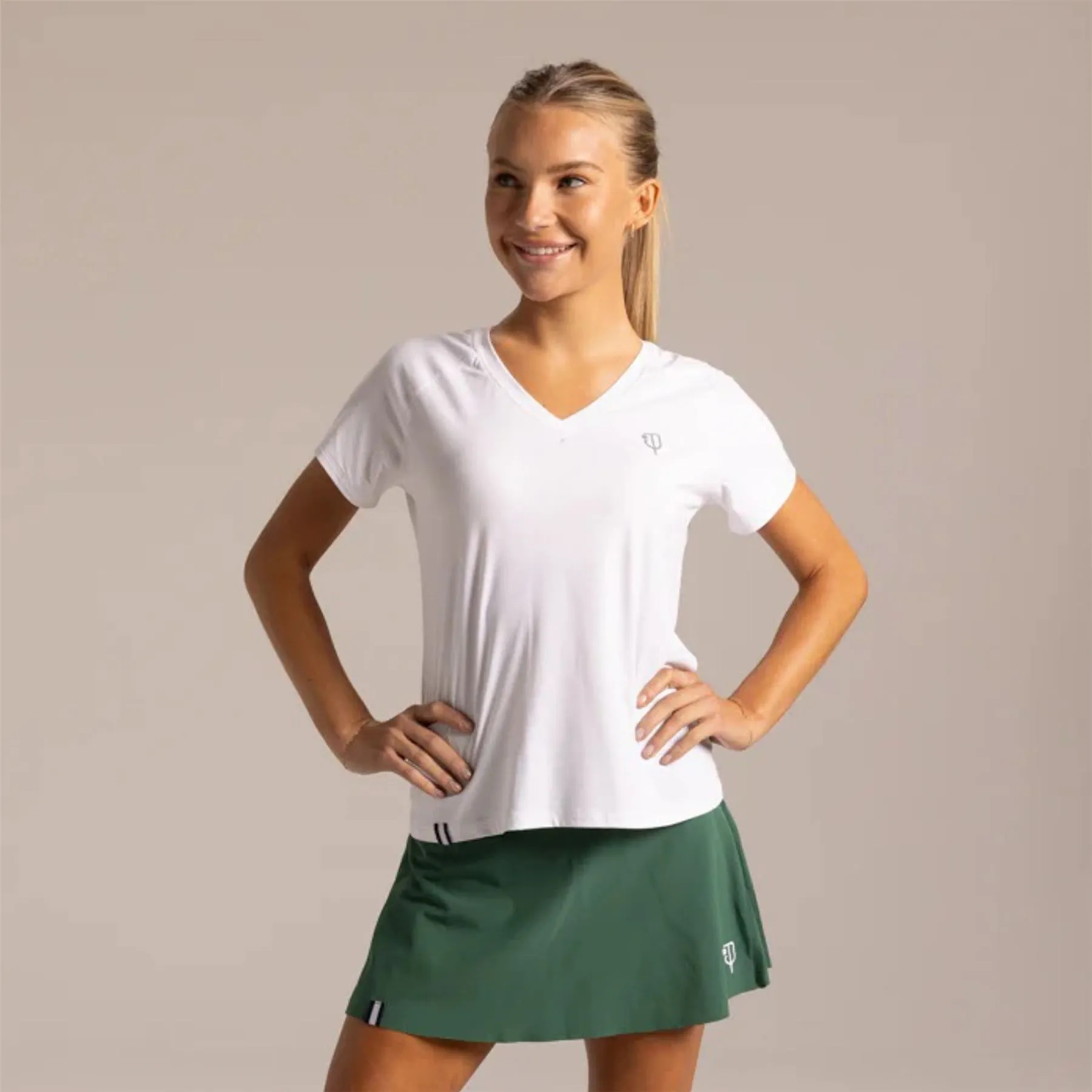 Womens 5.0 Tee Clubhouse White - 2024