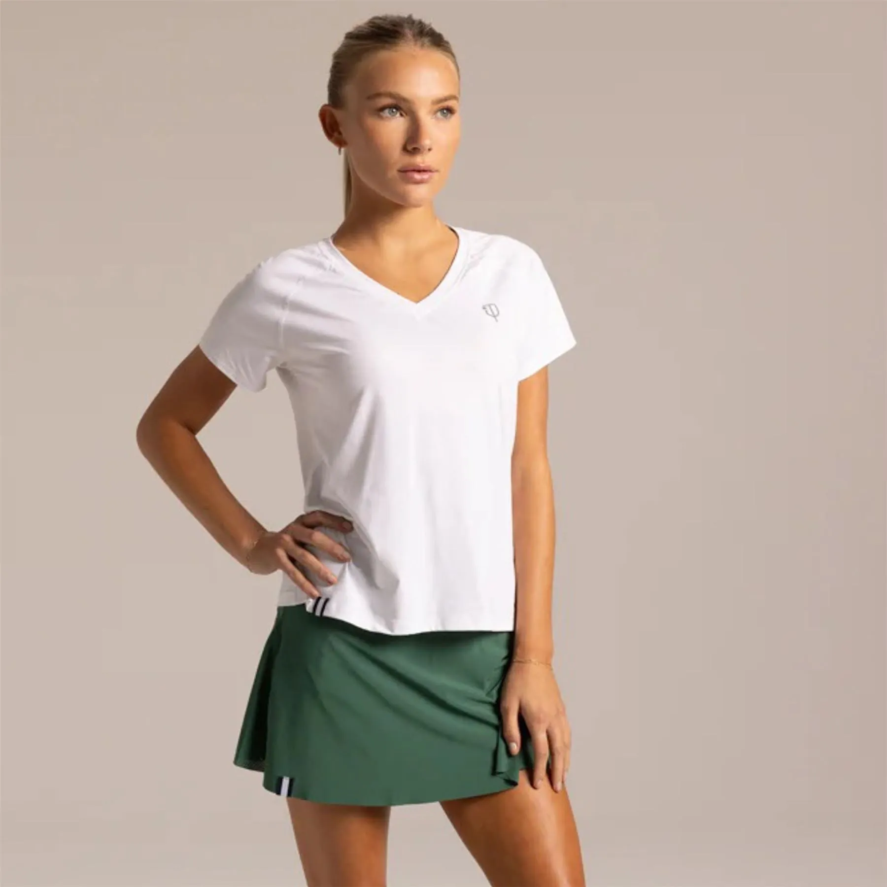 Womens 5.0 Tee Clubhouse White - 2024