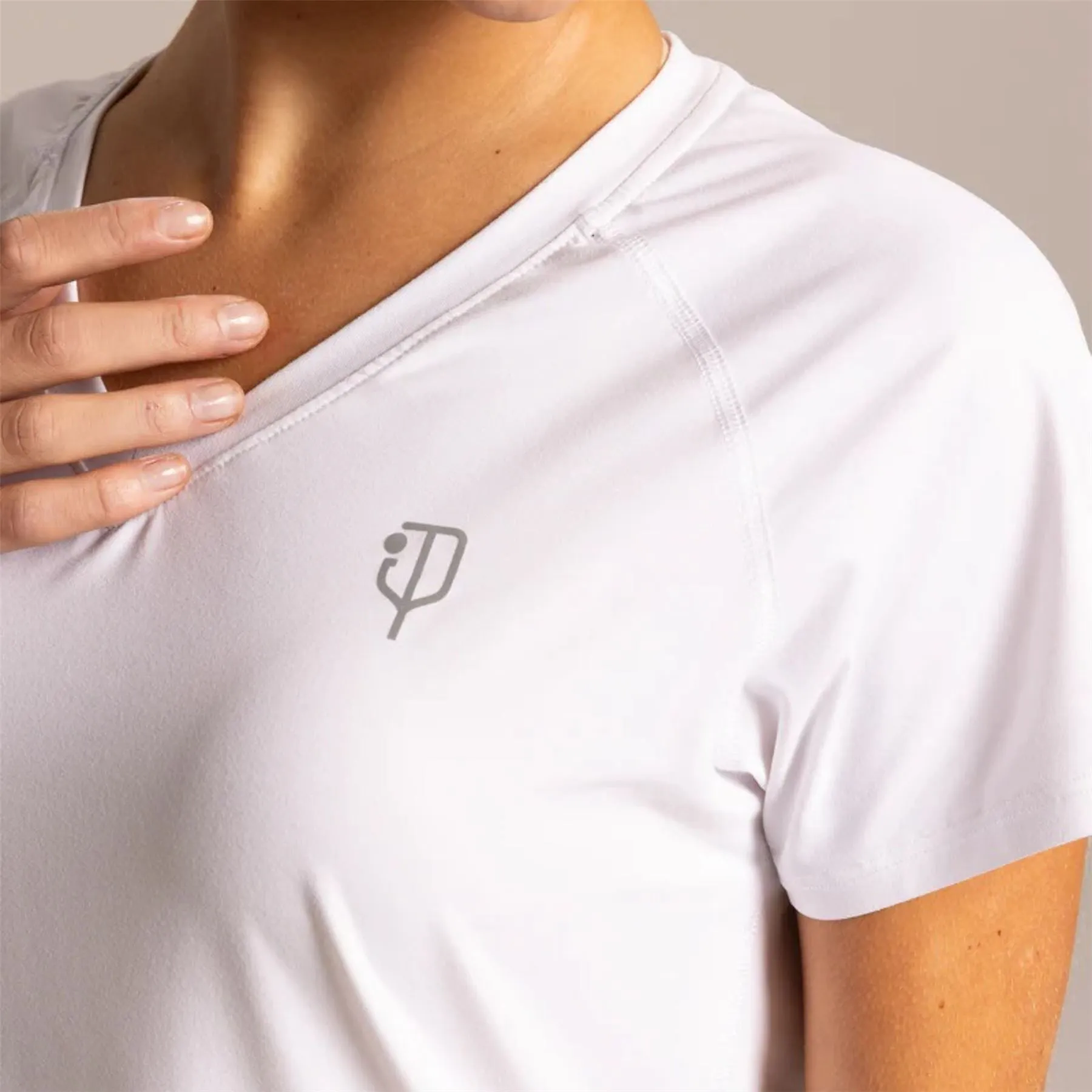 Womens 5.0 Tee Clubhouse White - 2024