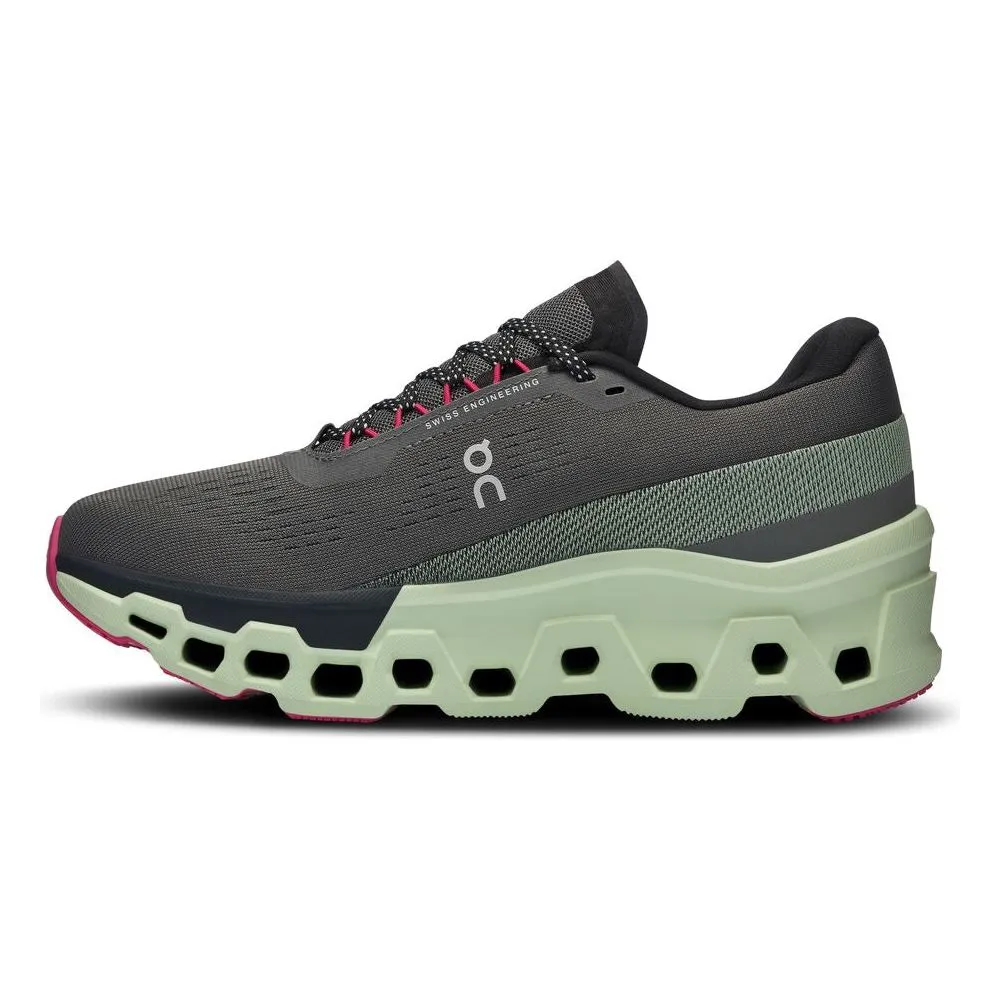 Womens Cloudmonster 2 - Asphalt/Lima