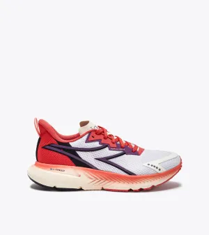 WOMEN'S MYTHOS BLUSHIELD VOLO 4 - B - WHITE/CAYENNE/SUNSET PURPLE