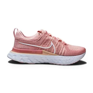 Womens Nike React Infinity Run FK 2 - CT2423 600 - Pink Glaze White Foam Pink