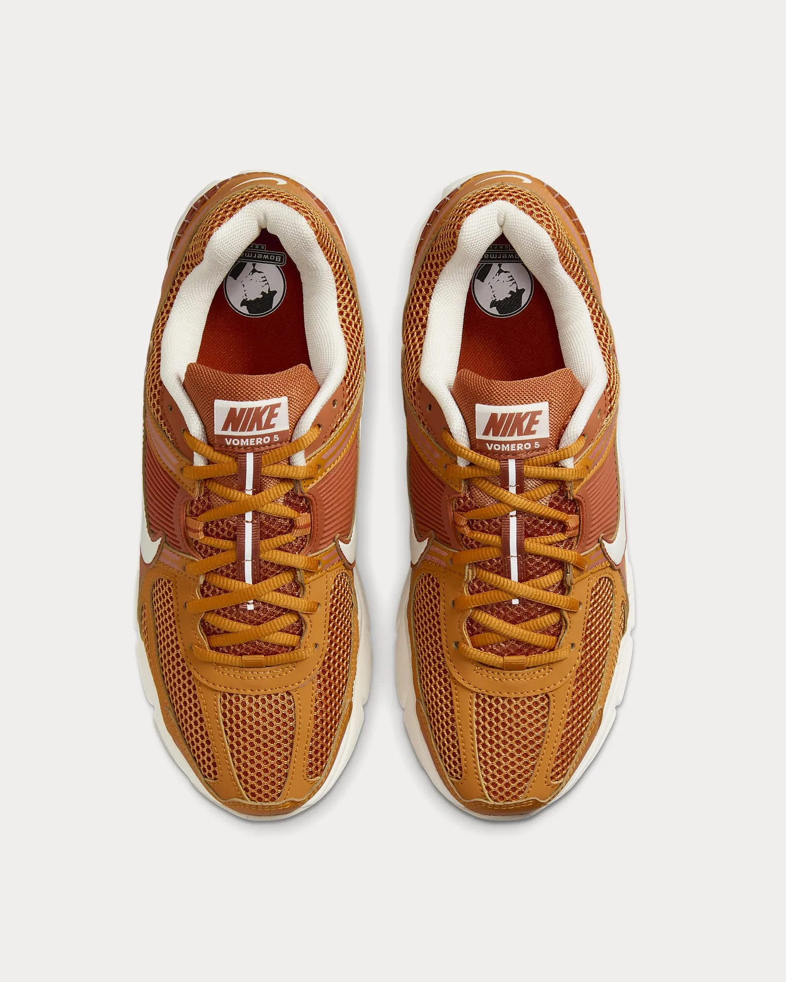 Zoom Vomero 5 Monarch / Flax / Sail / Dark Russet Low Top Sneakers